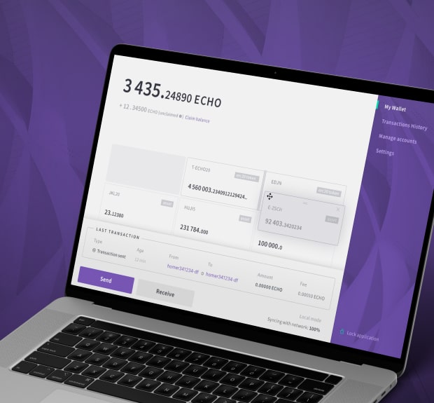 Desktop wallet