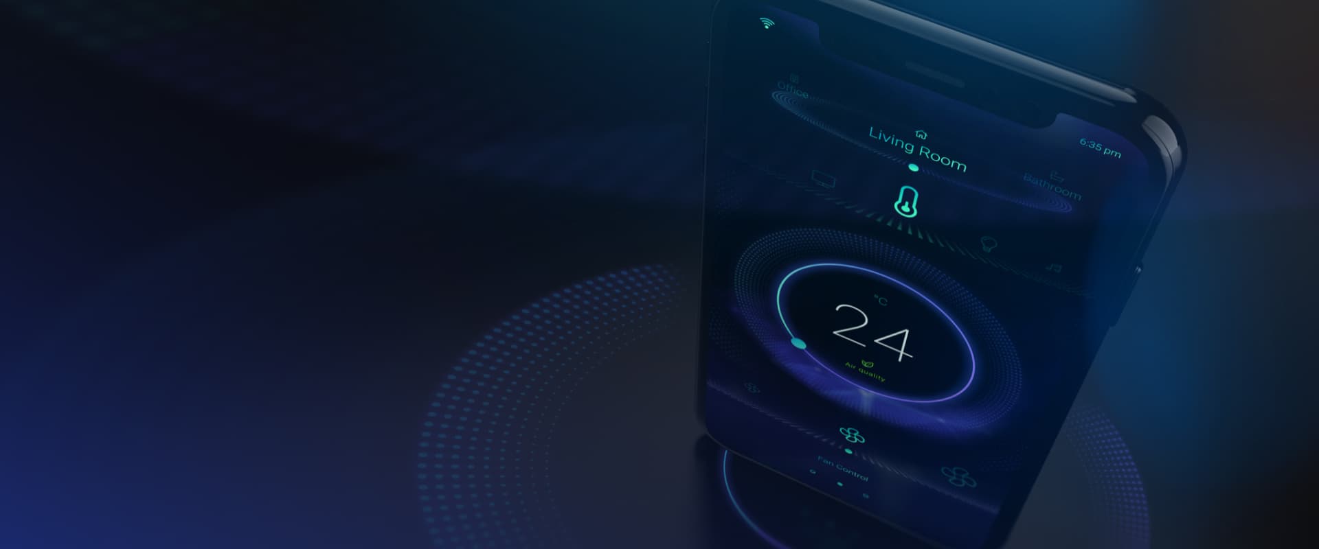 Mobile app development services on a phone