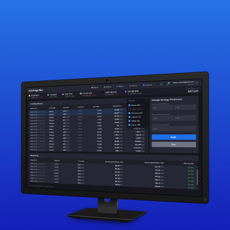 The screenshot of UI on a computer