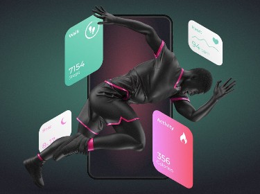 Health monitoring app development